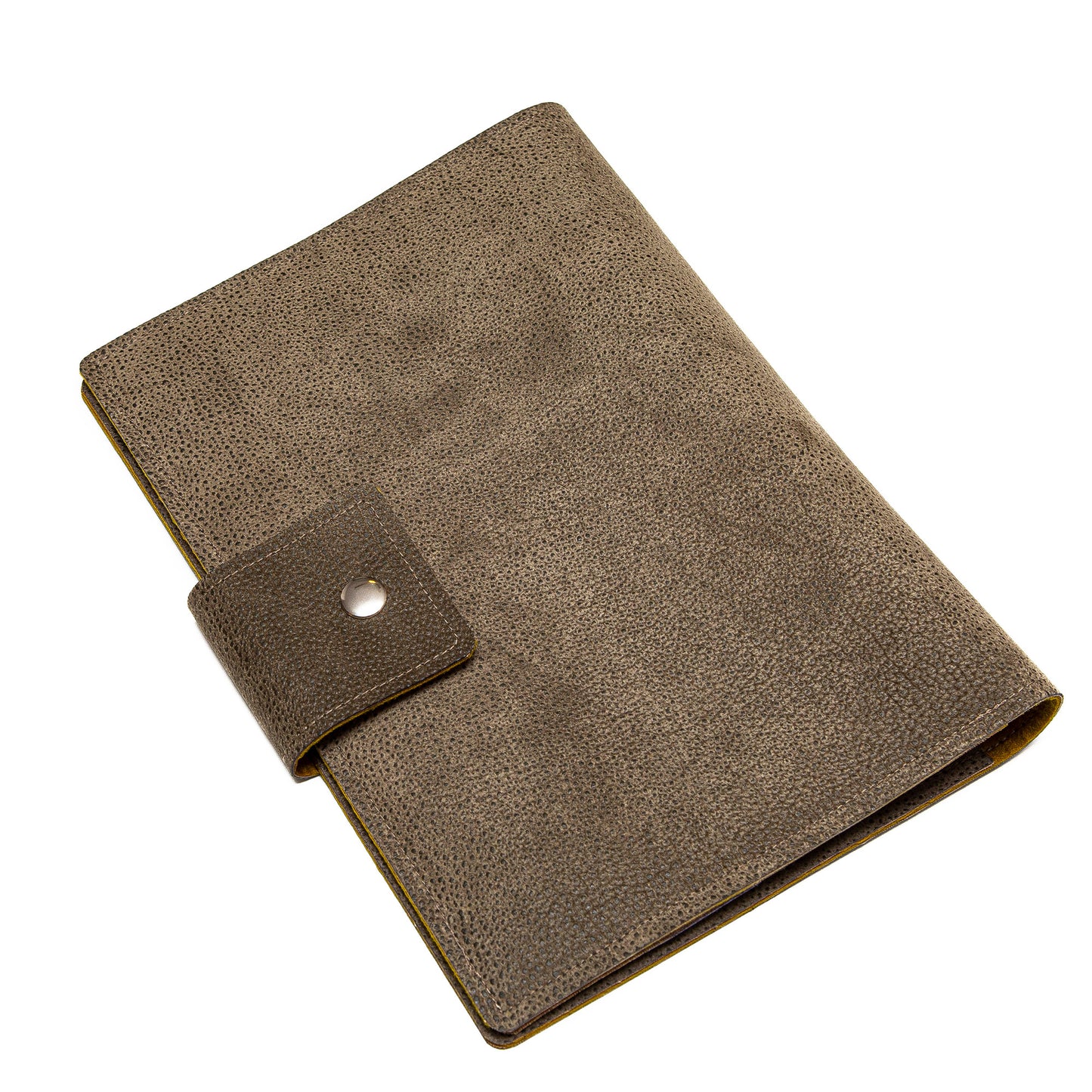 Handmade Folio Cover for iPad/Pro/Air - Brown Faux Leather