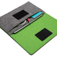 iPad Mini Felt Cover with Front Pocket and Velcro Closure